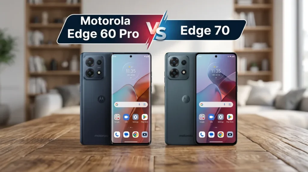 Motorola Edge 60 Pro vs Edge 70
