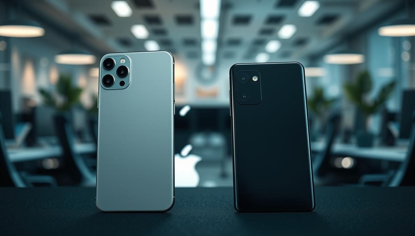 Comparativo iPhone 17 Pro Max vs Galaxy S26 Ultra