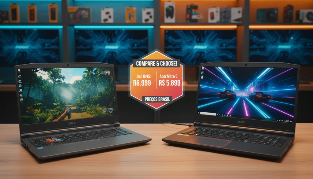comparativo Dell vs Acer preço