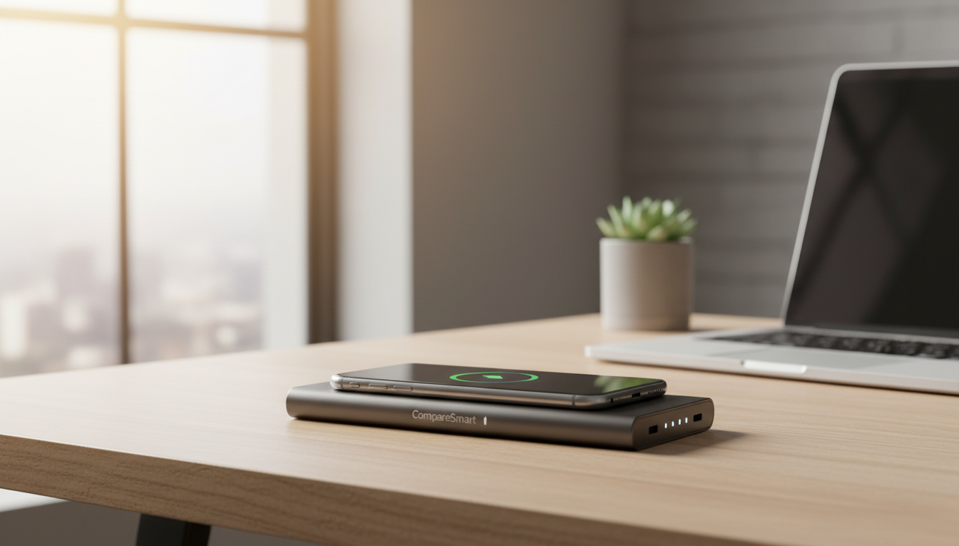 carregador portátil por indução, power bank sem fio, power bank com MagSafe