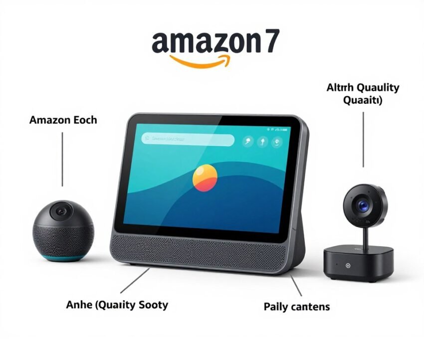 Amazon Echo Show 8 highlighting key features and advantages