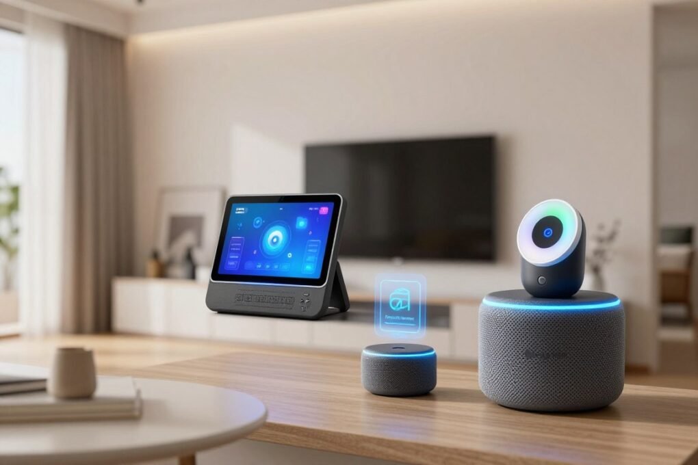 Future smart home vision with both devices integrated