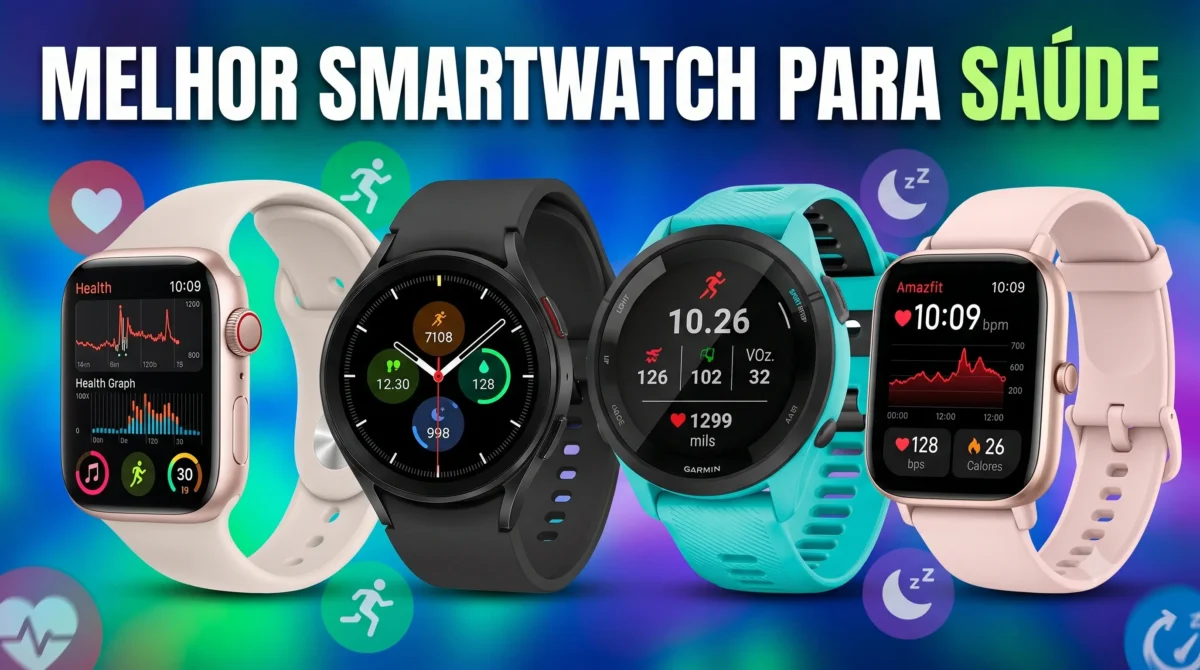 melhor smartwatch para saúde